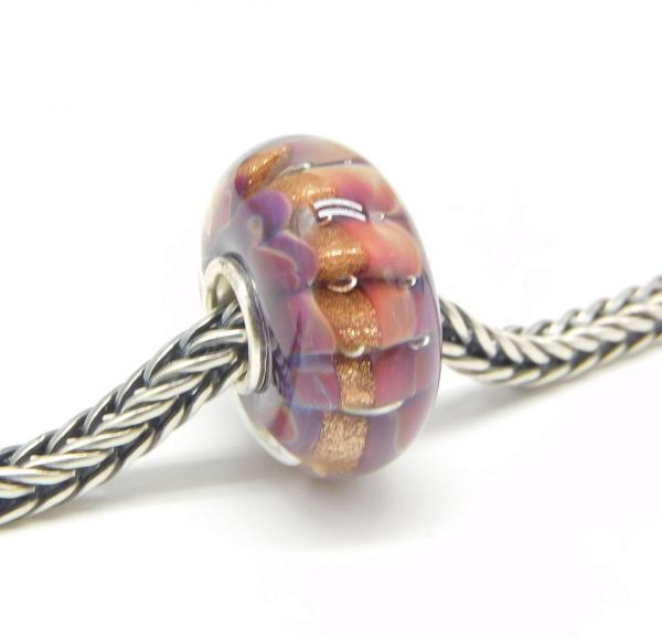 Mystic Golddust Dunes - Elfbeads Glass - live photo